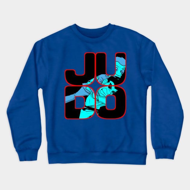 Judo Crewneck Sweatshirt by eokakoart